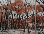 Black Trees Barfold (170 x 415 mm)